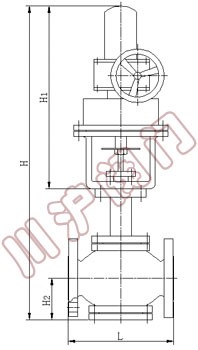 ZSPQ氣動快速切斷閥 結構圖